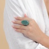 Кольцо Nature Bijoux, Linapacan, разъемное, дерево папайя, NB24.1-19-25130 зеленый Кольцо Nature Bijoux, Linapacan, разъемное, дерево папайя, NB24.1-19-25130 зеленый