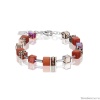 Браслет Coeur de Lion, Dark Orange, GeoCUBE®, 4016/30-0221