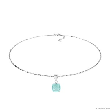 Колье Qudo, Firenze soft aqua, 400411.1 BL/S Колье Qudo, Firenze soft aqua, 400411.1 BL/S