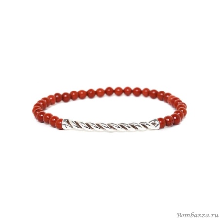 Браслет Nature Bijoux, Spiral, с яшмой, NB24.1-13-43034 коричневый Браслет Nature Bijoux, Spiral, с яшмой, NB24.1-13-43034 коричневый