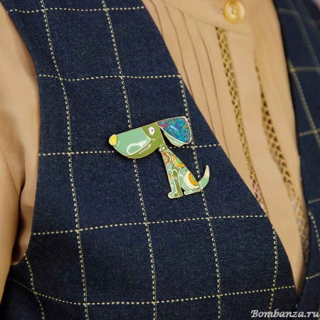 Брошь Shadore, Собака