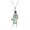 Подвеска Miamelie, кукла Оливия, MiA-2308-CL5532-1 серебристый Подвеска Miamelie, кукла Оливия, MiA-2308-CL5532-1 серебристый