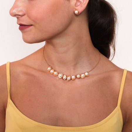 Колье Fiore Luna, 17A16NK010XU02 BW/RG