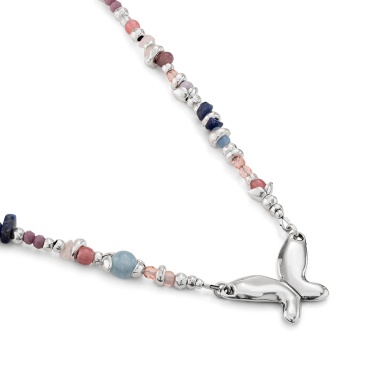 Ожерелье UNOde50 Metamorphosis с серебром COL1858MCLMTL0U