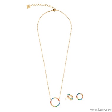 Серьги Coeur de Lion, Multicolor Gold, 2057/21-1516 Серьги Coeur de Lion, Multicolor Gold, 2057/21-1516