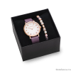 Часы+Браслет Coeur de Lion, Purple-White 7611/50-0814