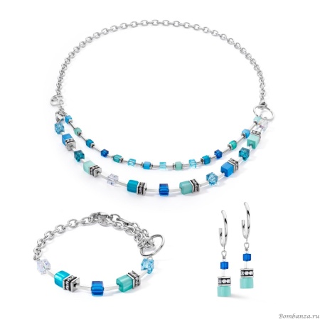 Колье Coeur de Lion, Turquoise, 4715/10-0600