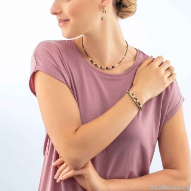 Браслет Coeur de Lion, Black-Gold, 0136/32-1316 17 Браслет Coeur de Lion, Black-Gold, 0136/32-1316 17. Германия