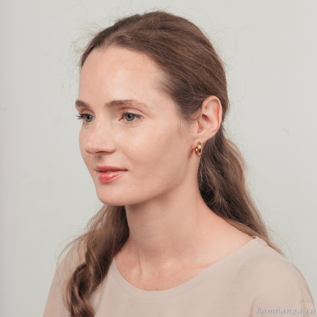 Серьги Fiore Luna, 18, AWE2894-G-5-18mm