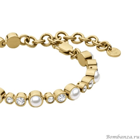 Браслет Dyrberg Kern, SACHA SG WHITE PEARL, 352175