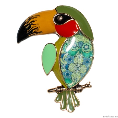 Брошь Shadore, Тукан