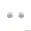 Серьги VIDDA, Hera, с халцедоном, VD25.2-02127202 голубой