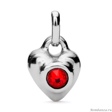 Подвеска UNOde50 , Hazte Uno, с серебром, Hazte Uno (Personalization), CHA0214ROJMTL0U