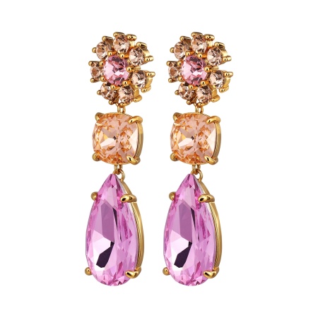 Серьги Dyrberg Kern, MISIA SG ROSE / PEACH, 460513