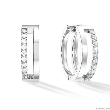 Серьги Coeur de Lion, Crystal-Silver, 0136/21-1817 Серьги Coeur de Lion, Crystal-Silver, 0136/21-1817