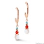 Пусеты Coeur de Lion, Multicolor Boho 5075/21-1583. Германия