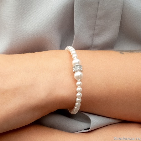 Браслет Fiore Luna, Cylinder Crystal, C2408PE-B02.1 BW/S