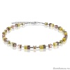 Колье Coeur de Lion, Light Yellow, GeoCUBE®, 4016/10-0120