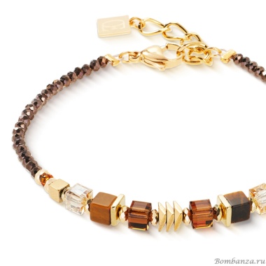 Браслет Coeur de Lion, Brown-Gold, 3044/30-1116 Браслет Coeur de Lion, Brown-Gold, 3044/30-1116. Германия