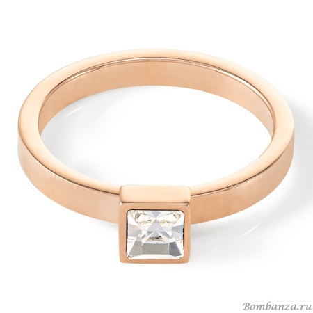 Кольцо Coeur de Lion, Crystal-Gold 17.2 мм 0501/40-1816 54