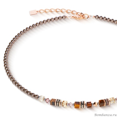 Колье Coeur de Lion, Brown, 2103/10-1100 Колье Coeur de Lion, Brown, 2103/10-1100