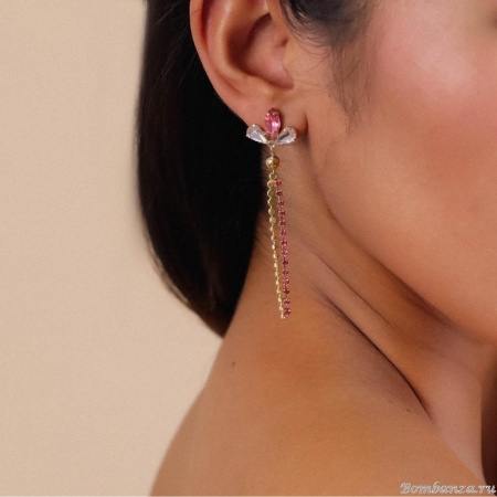 Серьги Franck Herval, Irene, с кристаллами Swarovski, FH24.2-12-69080 золотистый