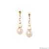 Серьги Nature Bijoux, Pondichery, жемчуг, горный хрусталь, кость, говлит, NB24.1-12-79255 белый Серьги Nature Bijoux, Pondichery, жемчуг, горный хрусталь, кость, говлит, NB24.1-12-79255 белый