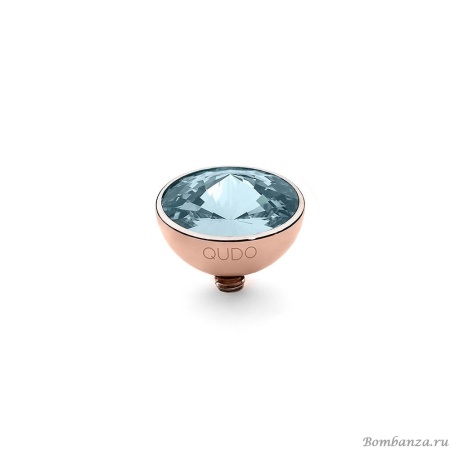 Шарм Qudo, Bottone Aquamarine 627898 BL/RG