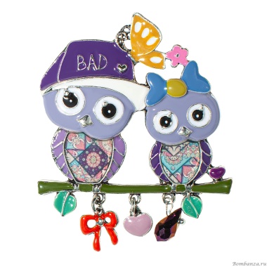 Брошь Shadore, Совы