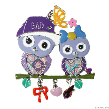 Брошь Shadore, Совы