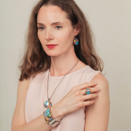 Серьги Fiore Luna,, AE01156-5 M/S