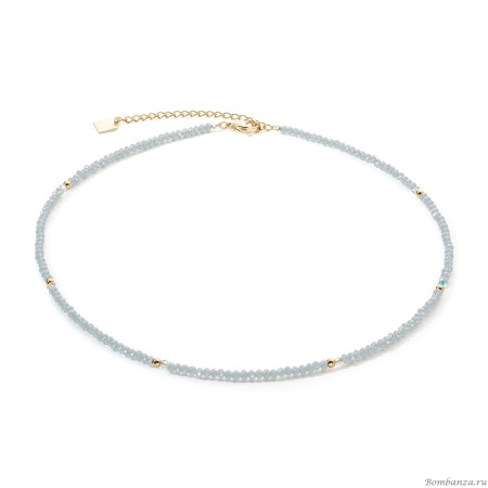 Колье Coeur de Lion, Ice Blue, 2033/10-0730