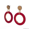 Серьги Nuance, с подвеской-кольцом, NFN-24.04-054 красный