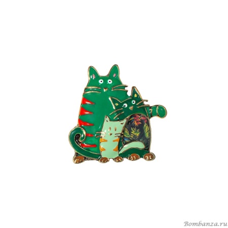 Брошь Shadore, Котики