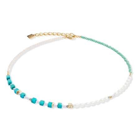 Колье Coeur de Lion, Turquoise-Green, 1126/10-0605