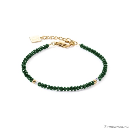 Браслет Coeur de Lion, Dark Green, 2033/30-0521