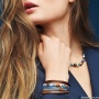 Колье Coeur de Lion, Blue-Brown, 4864/10-0711