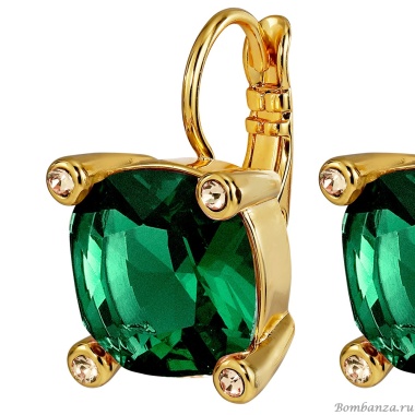Серьги Dyrberg Kern, TANA SG EMERALD GREEN, 450118 Серьги Dyrberg Kern, TANA SG EMERALD GREEN, 450118