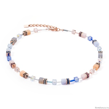 Колье Coeur de Lion, Light blue-Beige, 4905/10-0738 Колье Coeur de Lion, Light blue-Beige, 4905/10-0738. Германия