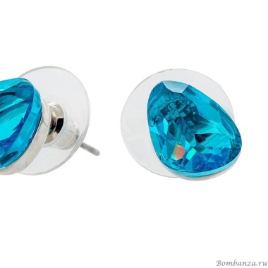 Пусеты Fiore Luna, 14A26EP008 XH37 BL/BW