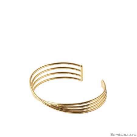 Браслет Katerina Vassou, Pure, кафф, KV24.1-307044G золотистый