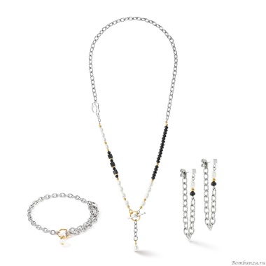 Колье Coeur de Lion, Black-White, 1133/10-1314