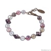 Браслет Lanzerotti, Glicine, с кварцем и муранским стеклом, LZ-24.04-188 розовый