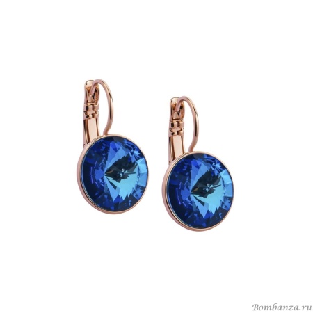Серьги Fiore Luna, Royal Blue Delite