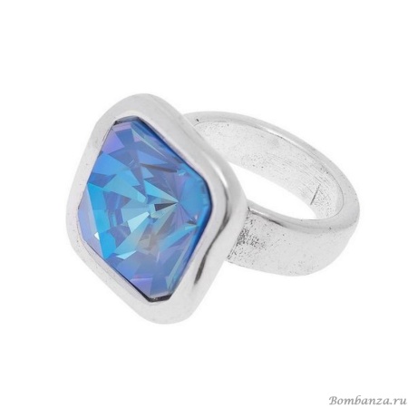 Кольцо VIDDA, Caramel, с кристаллом Swarovski, VD25.2-00852 голубой, 18,5