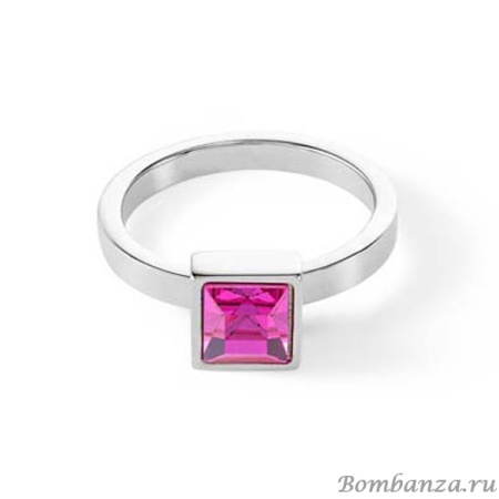 Кольцо Coeur de Lion, Pink Silver, 0500/40-0417 60
