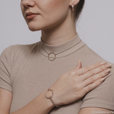 Браслет Boccadamo, XBR922RS BW/S/RG, Италия