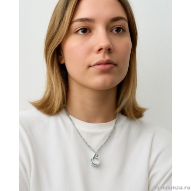 Колье Tra-la-ra, Tuareg, металл, TLR25-252P206 серебристый