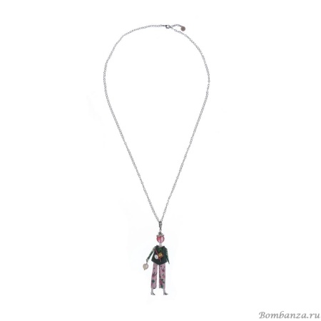 Подвеска Miamelie, кукла Линнея, MiA-2308-CL5466 серебристый Подвеска Miamelie, кукла Линнея, MiA-2308-CL5466 серебристый