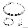 Серьги Coeur de Lion, Black-Silver, 3039/21-1317 Серьги Coeur de Lion, Black-Silver, 3039/21-1317. Германия